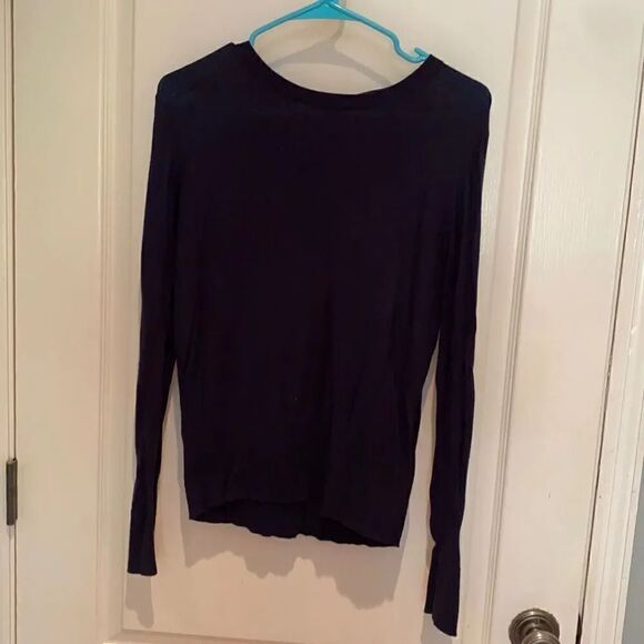 Ann Taylor Factory Navy sweater M - Picture 1 of 3